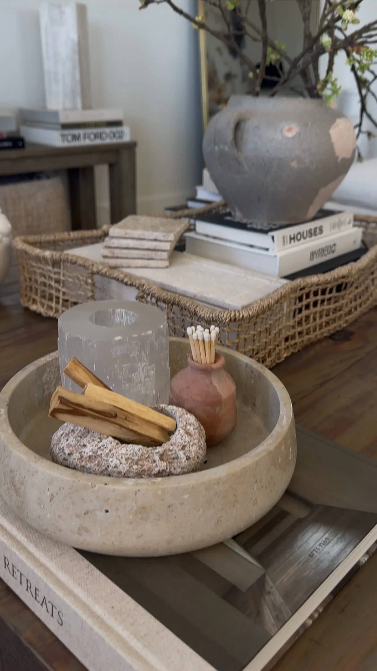 Coffee table styling
