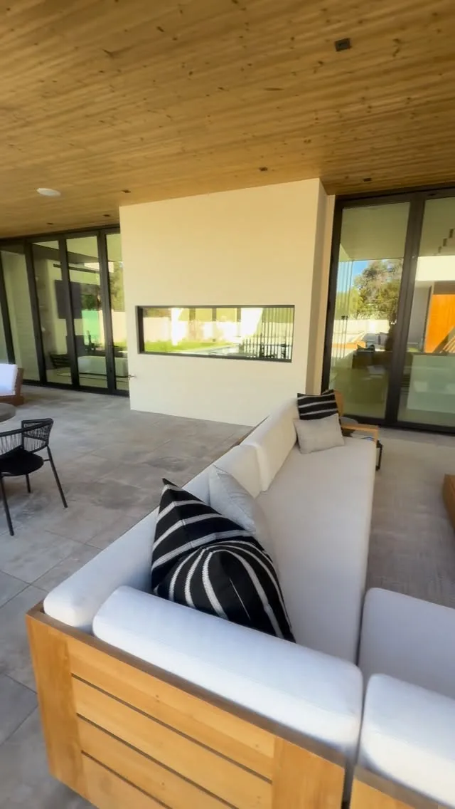 Indoor outdoor living space